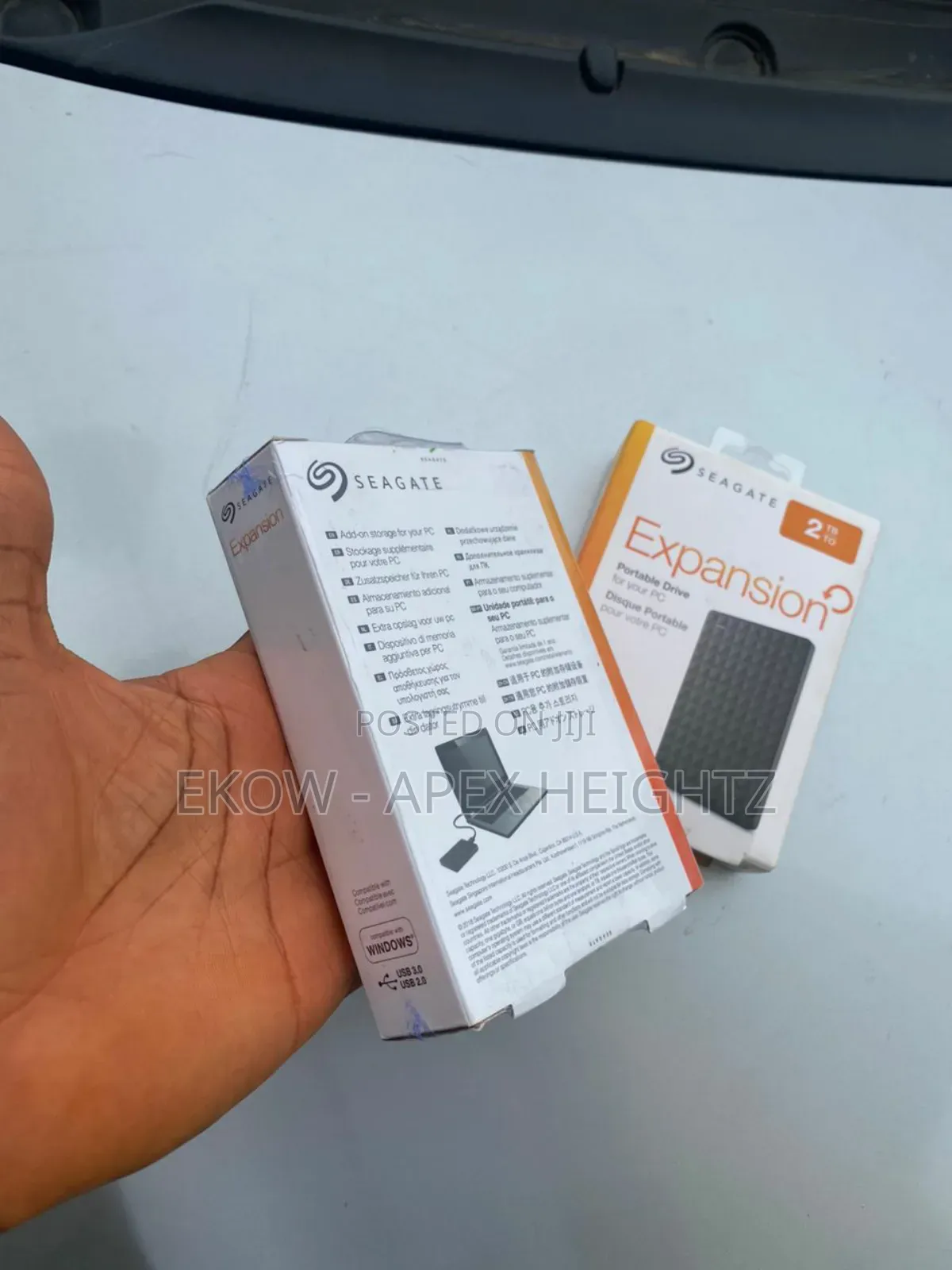 1tb / 2tb Seagate External Hard Drive / 1 and 2 Terabyte