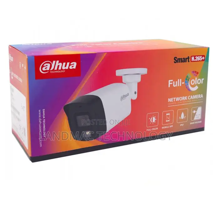 Dahua Bullet 2mp Night Colour (Hfw1239t2led) 2.8mm Silver