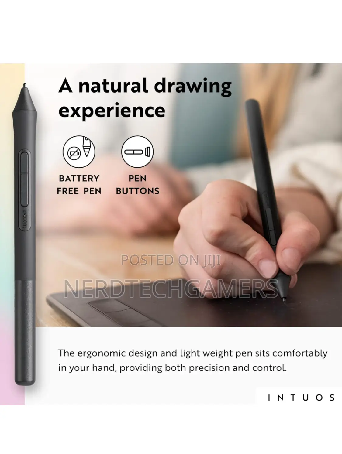 Wacom Intuos Small Graphics Drawing Tablet,Bl