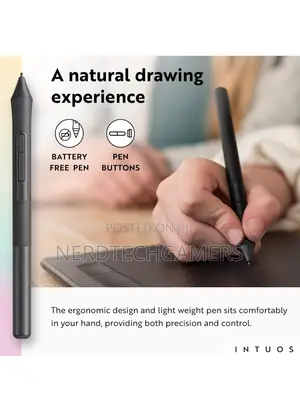 Wacom Intuos Small Graphics Drawing Tablet,Bl