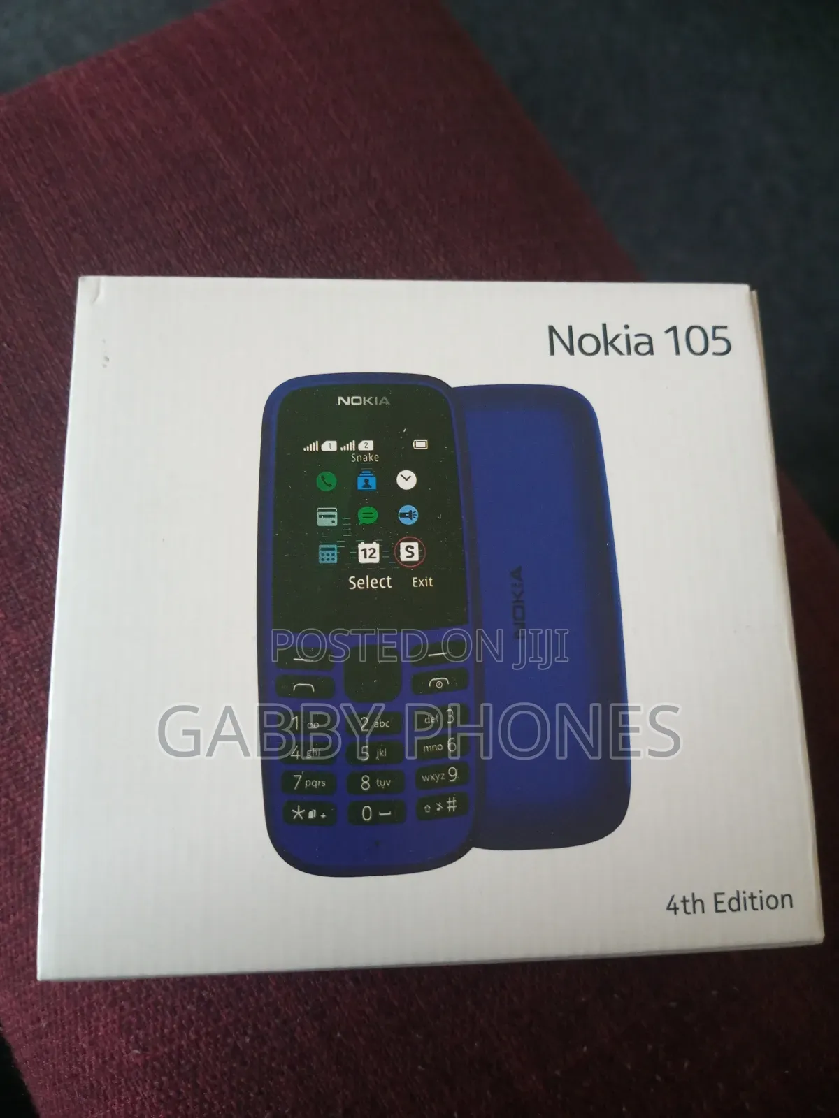 New Nokia 105 Black