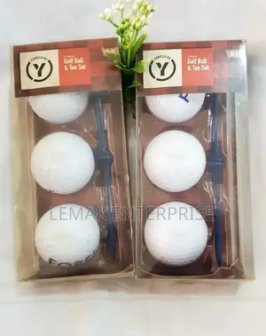 Golf Ball and Tee Set
