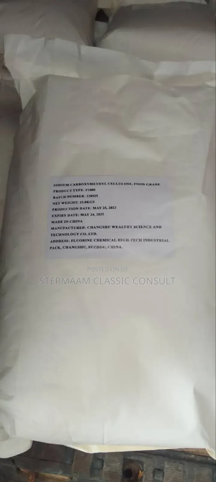 Supplier of Sodium Carboxymethylcellulose (CMC)