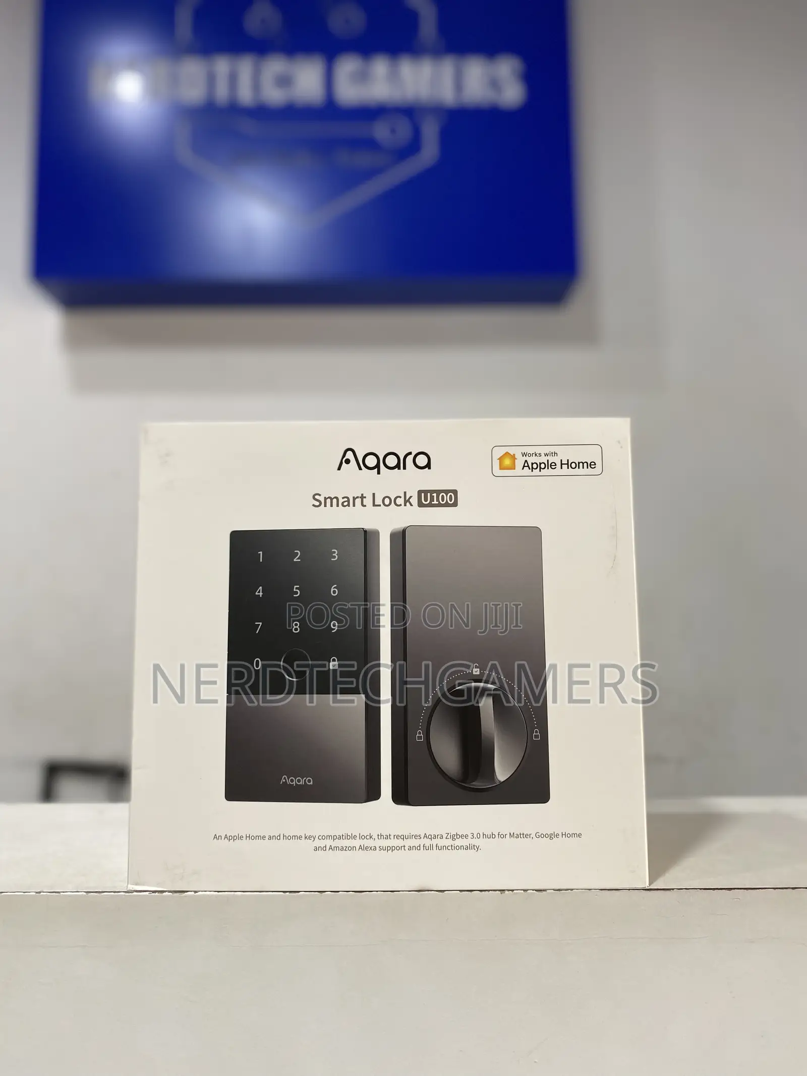 Aqara Smart Lock U100, Fingerprint Keyless Entry Door Lock