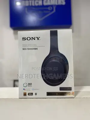 Sony WH-1000XM4 Wireless NC Headphones , Black WH1000XM4