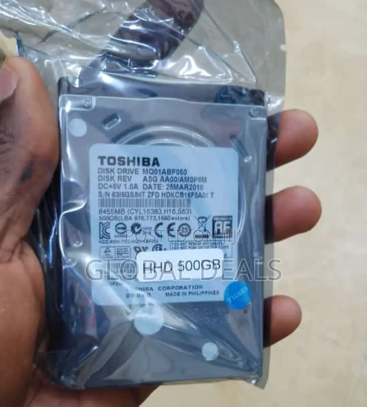 500GB Hard Disk Drive/HDD Original