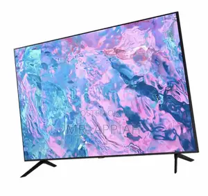Uniquely Designed Samsung 75CU7172 Ultra HD Television.