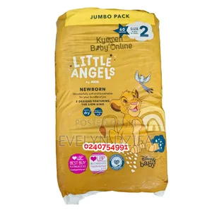 Little Angels Diapers Sizes 1 and 2 in Bulk