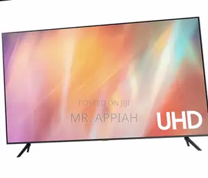 Sleek Samsung 85AU7172 85 Inch Uhd Crystal Television.