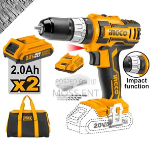 Cordless Impact Drill 20v Ind With Bag - Cidli2002