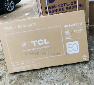 Order Black TCL 50 Inch Smart Led P635 Tv 