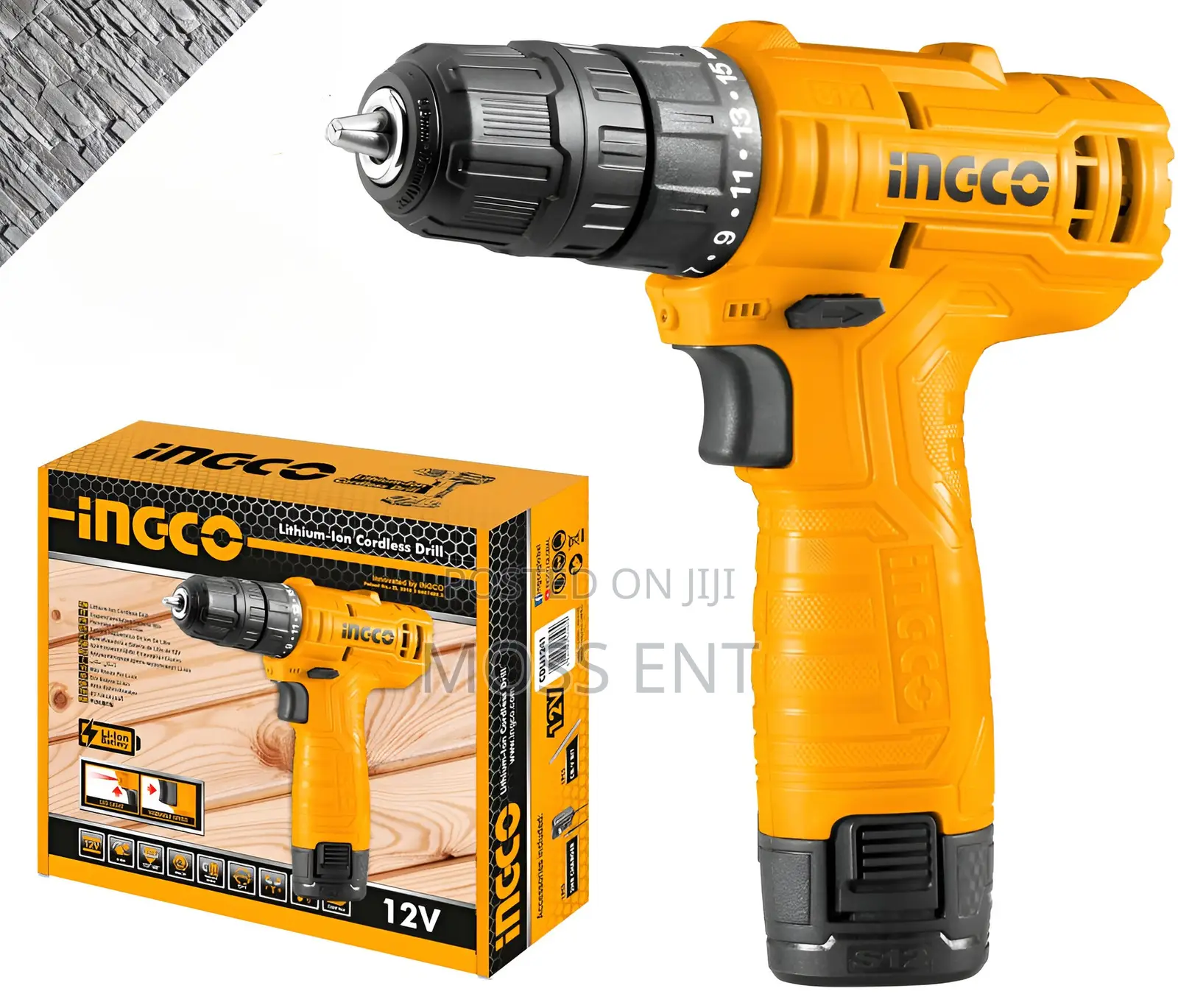 L-I Cordless Drill 12v - Cdli1241
