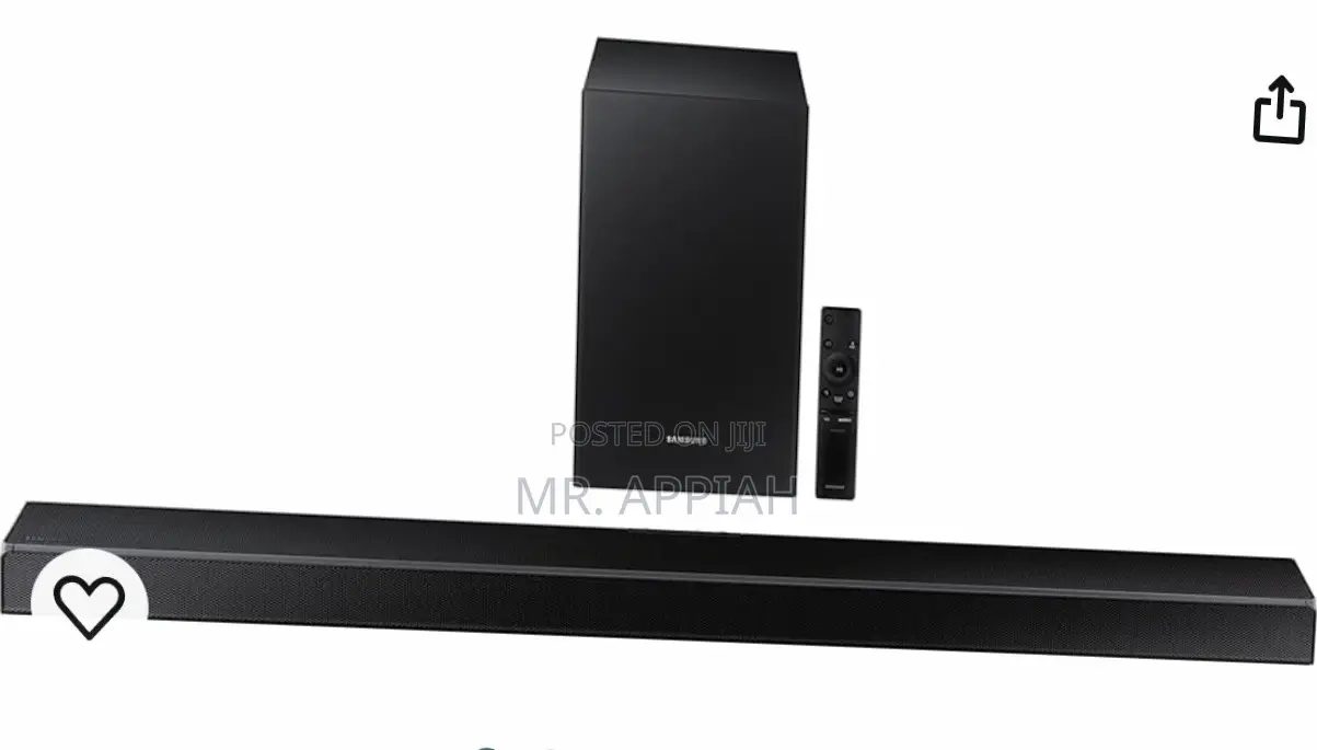 Sleek Samsung HW-Q59CT 454watt Bluetooth Sound Bar System.