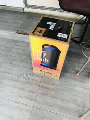 Sony Affordable Black SRS-XP500 Speakers Bluetooth 