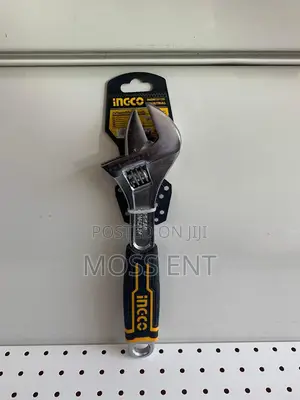 Adjustable Wrench 12" With Rubber - Hadw131128