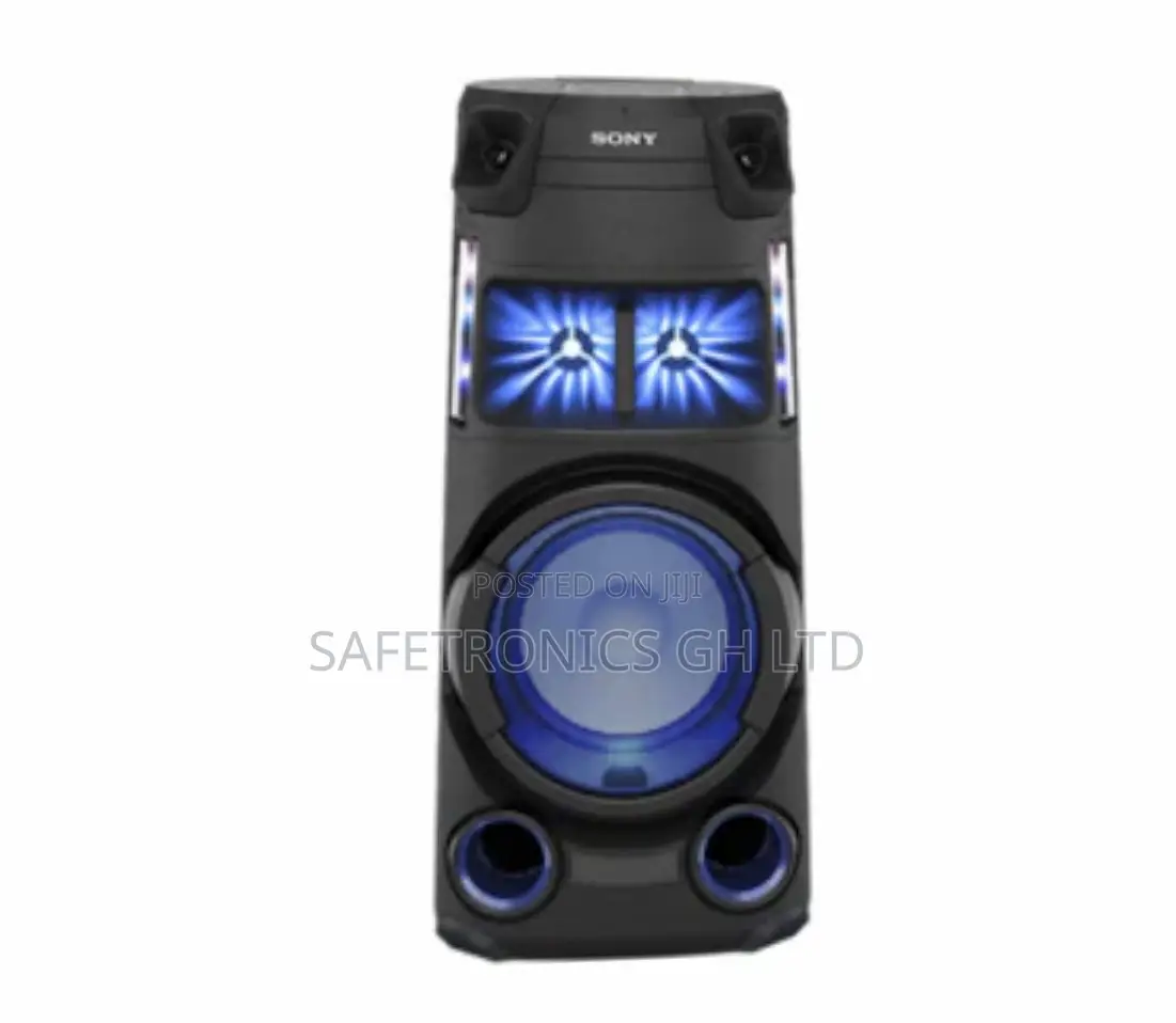 Elegant Sony Black Bluetooth MHC-V43D Audio Systeem 