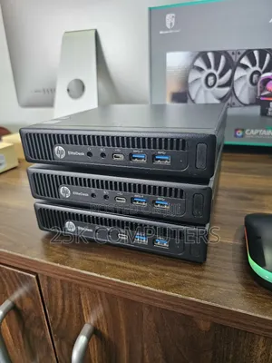 Desktop Computer HP EliteDesk 800 8GB Intel Core I5 SSD 256GB
