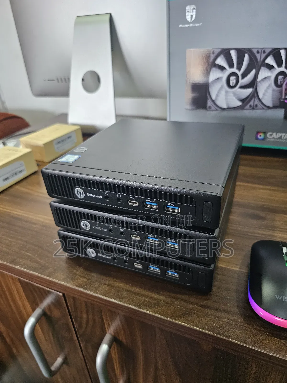 Desktop Computer HP EliteDesk 800 8GB Intel Core I5 SSD 256GB