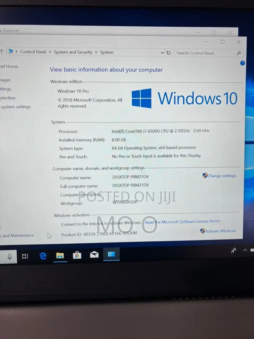 Laptop Toshiba Portege A30 8GB Intel Core I7 SSD 256GB