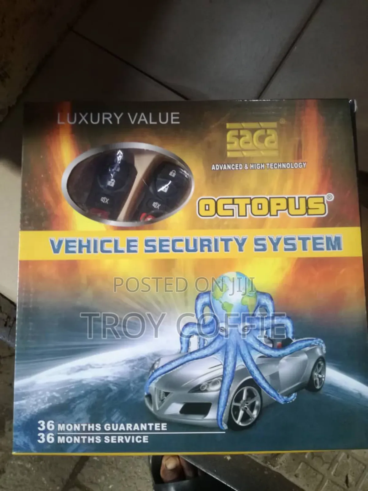 Car Alarm Octopus PLC Alert