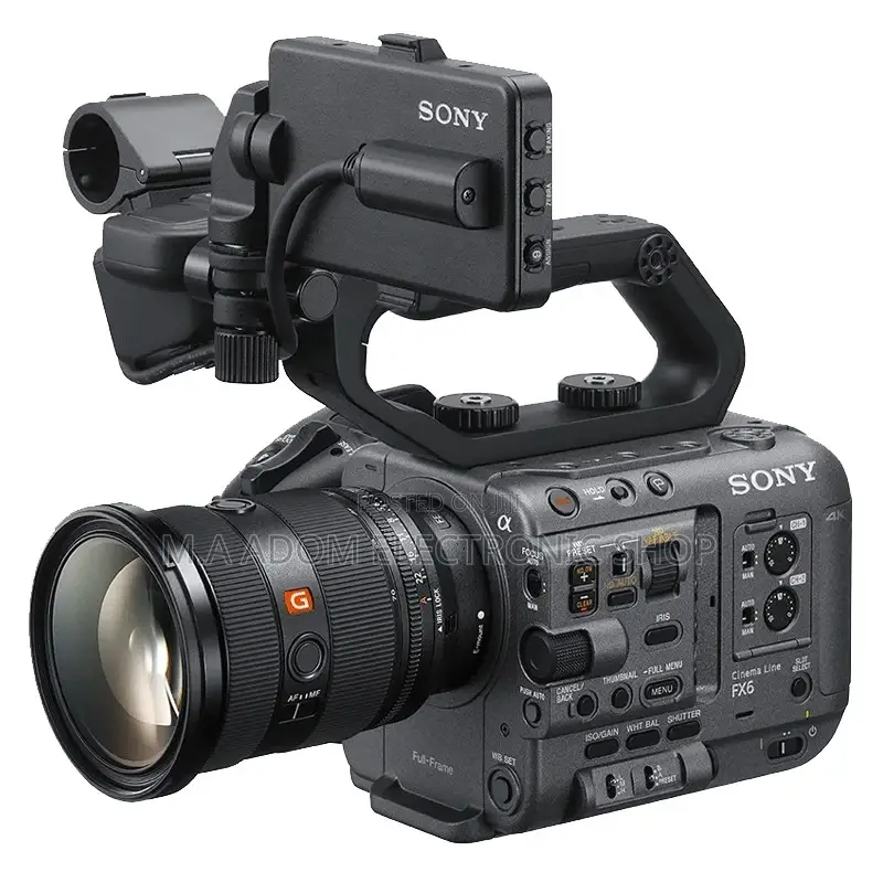 Sony FX6 Full-Frame Cinema Line Camera Body With Sony Lens