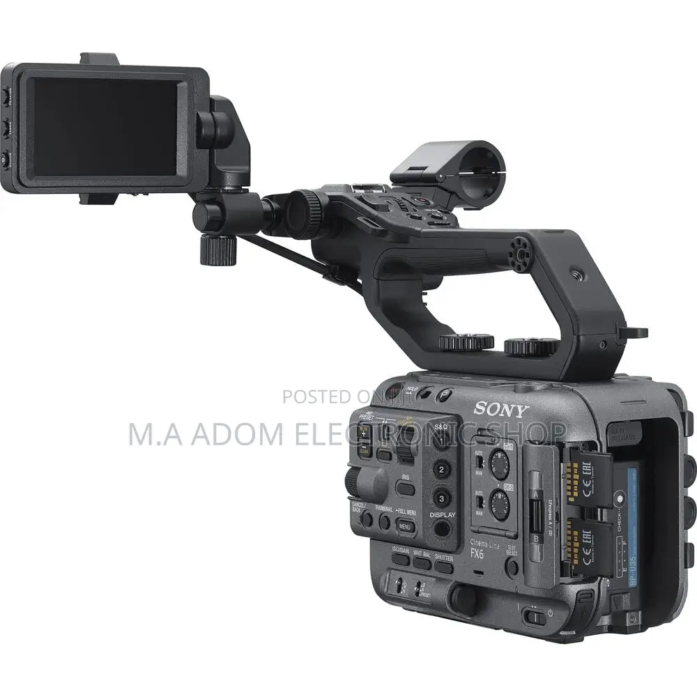 Sony Fx6 Cinematic Camera Body Only