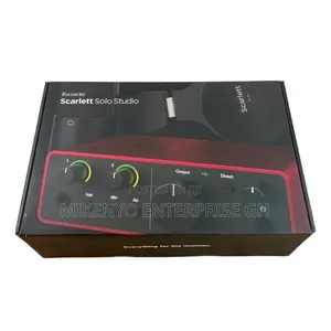 Focusrite Scarlett Solo Studio 4th Gen Recording Bundle
