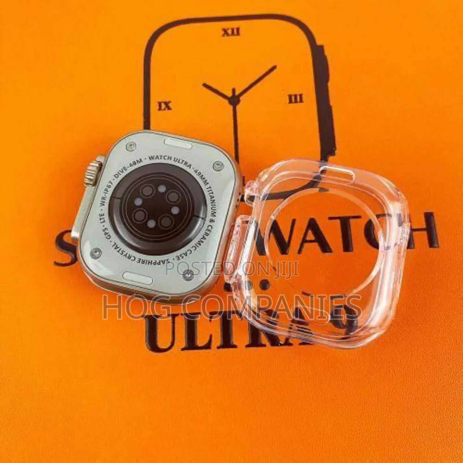 S100 Ultra 9 10in1 Smartwatch Wireless Charger Multi Strap