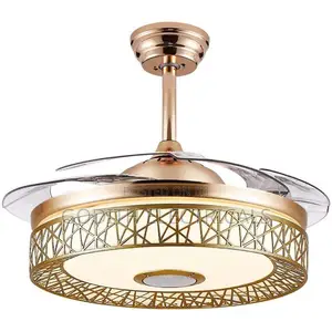 Ceiling Fan With Under Light N Bluetooth Speaker