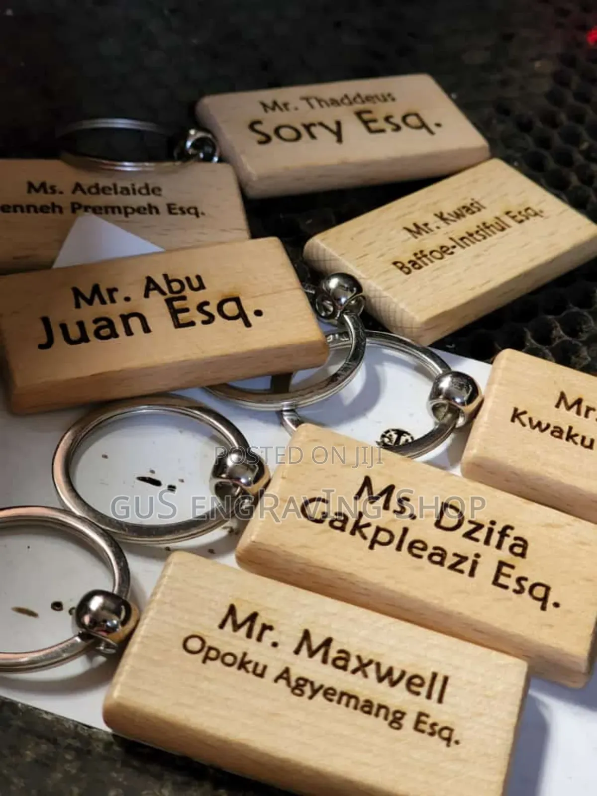 Customized Keyring/Keyholder Engraving/Printing (Customised)