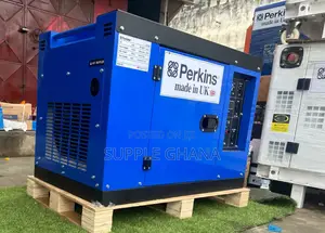 Blue Black Perkins 15kva Diesel 16500watt Generator Proper