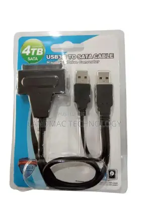 USB 2.0 / USB 3.0 to SATA Cable With 4TB Speed
