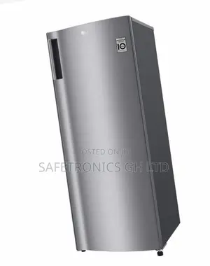 Singledoor LG GN-304SLS Upright Freezer Gray 