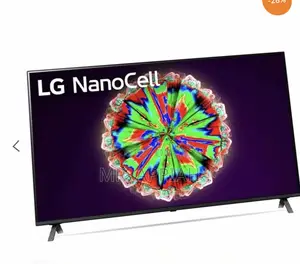 Sleek LG 55nano80 55 Inch HDR Webos Smart Television.