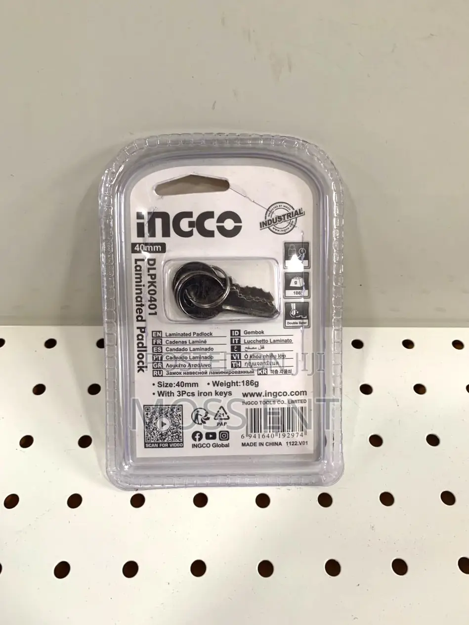 Laminated Padlock 40mm - Dlpk0401