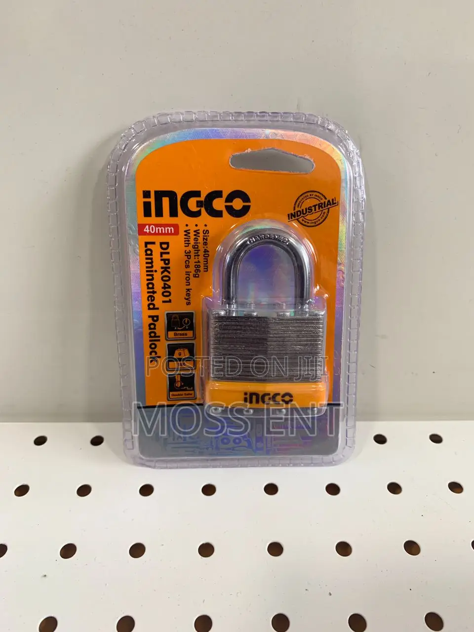 Laminated Padlock 40mm - Dlpk0401