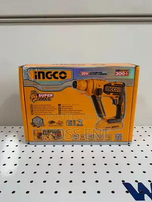 20v Battery Rotary Hammer With 3 PCS Drills - Crhli20168