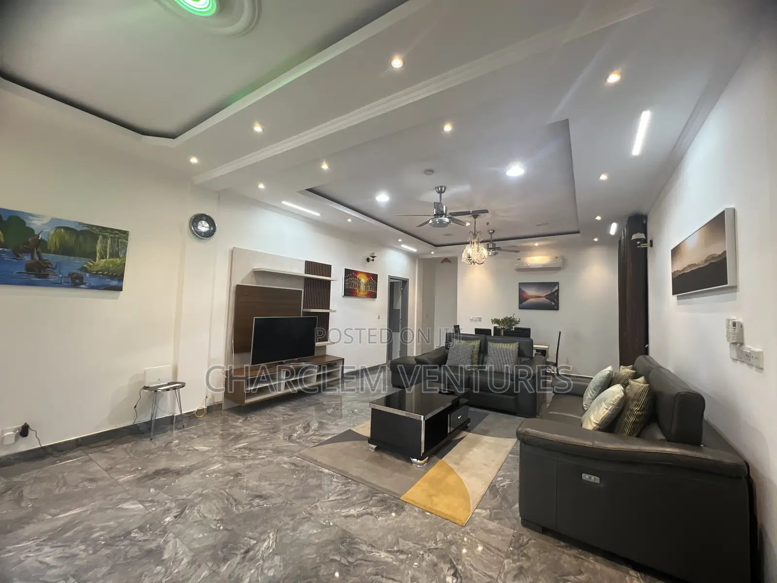 Furnished 2bdrm Apartment in Charclem Ventures, Accra Metropolitan