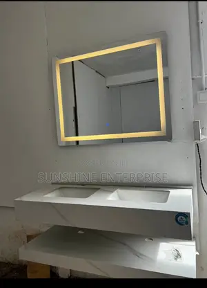 Double Stone Cabinet Basin