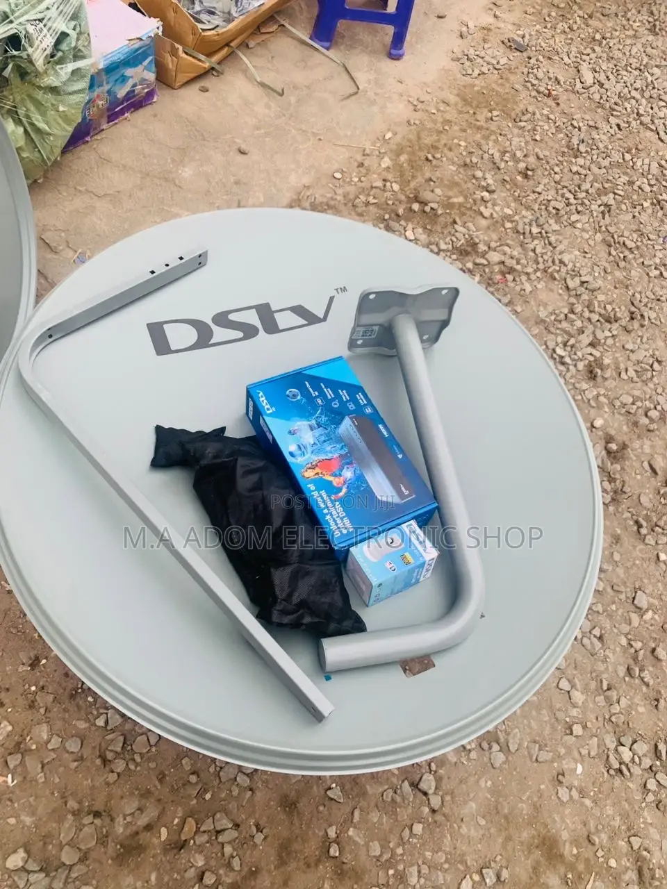 DSTV Decoder Dish Full Set Plugs Free Installation