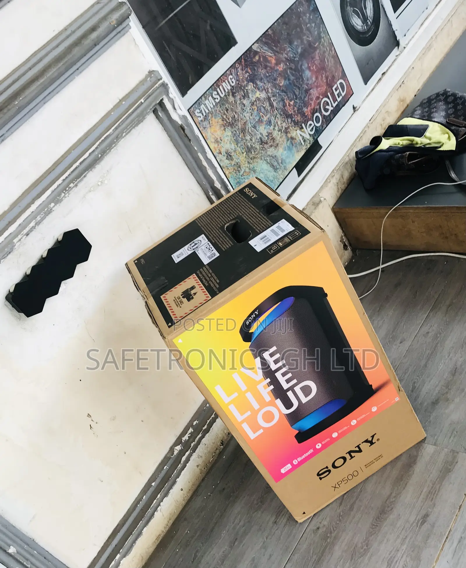 Sealed Wireless Bluetooth Sony Black SRS-XP500 