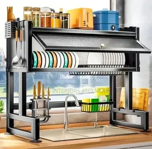2-Tier Dish Drainer Rack