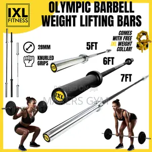 Olympic Barbell 7ft 6ft 5ft