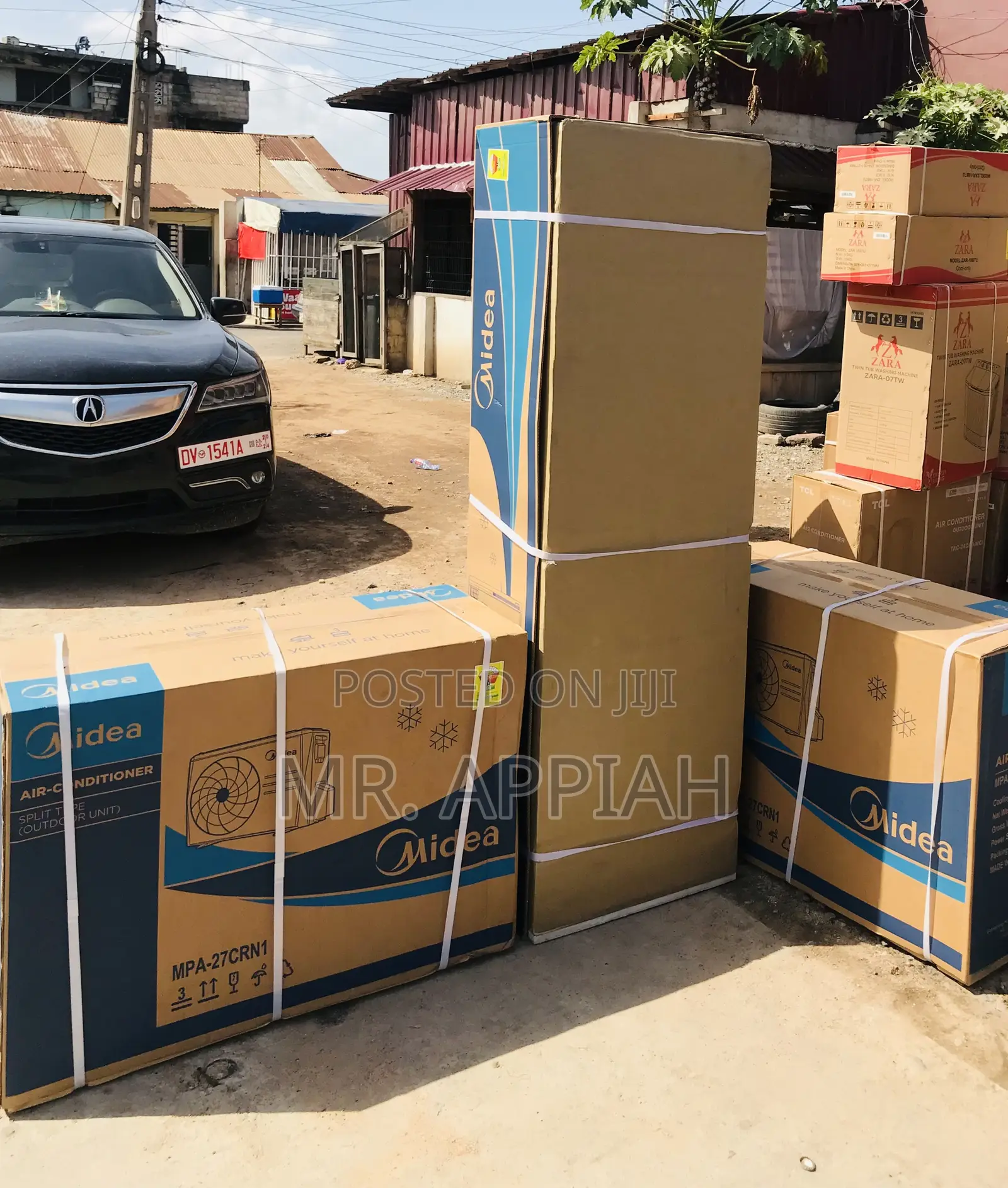 Sleek Designed MIDEA AC 2.5 HP R410 STANDING(White).