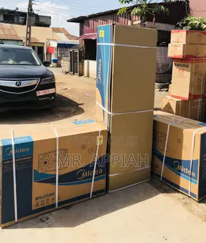 Sleek Designed MIDEA AC 2.5 HP R410 STANDING(White).
