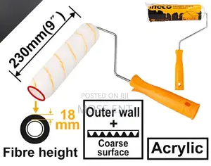 Cylinder Brush Outer Wall 9" - Hrht042302