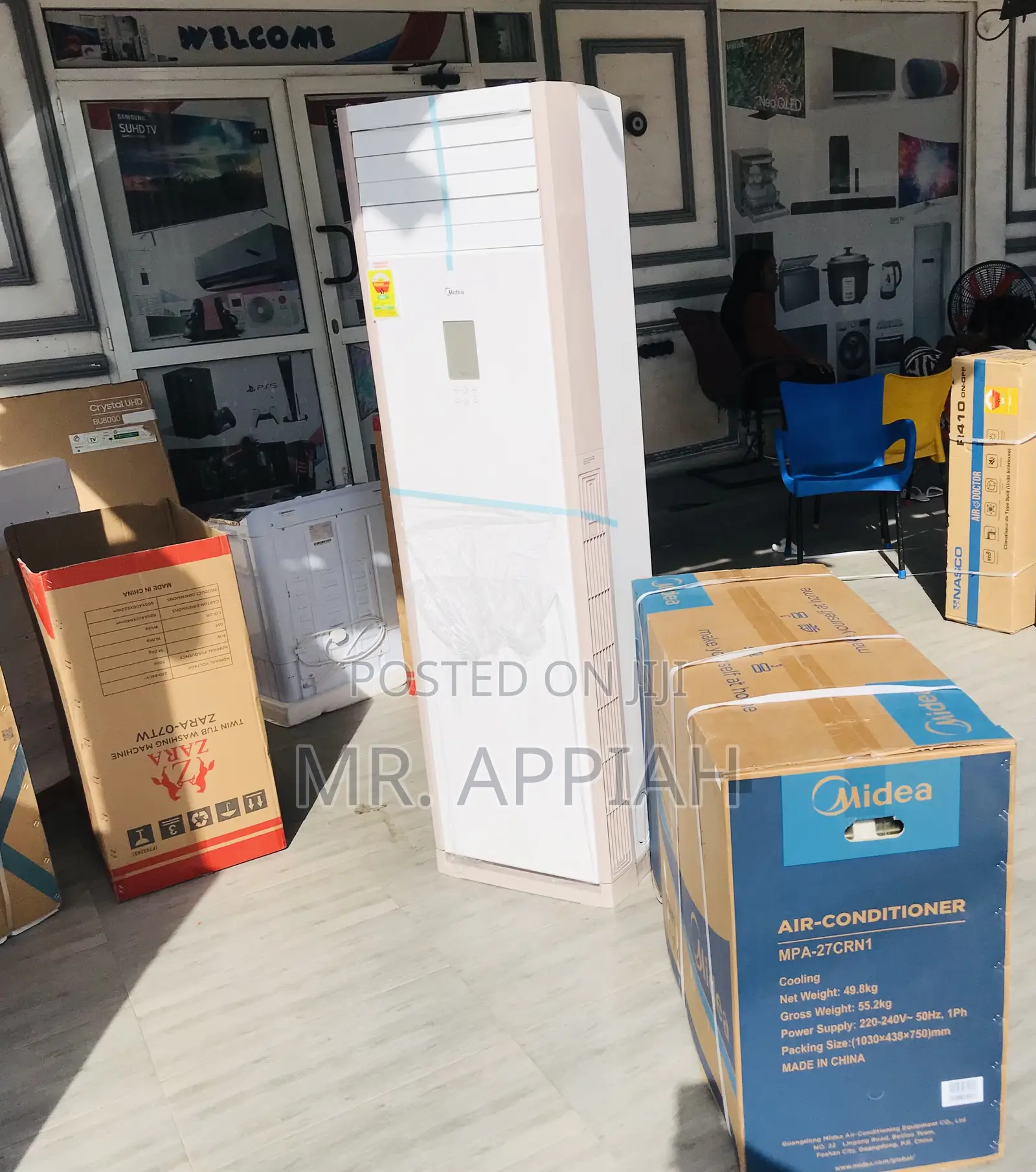 Quality Midea 3.5hp Floor Standing Electric Ac.