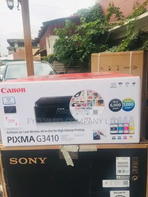 Canon PIXMA G3410 Inkjet A4 4800 X 1200 DPI 8.8 PPM Wi-Fi