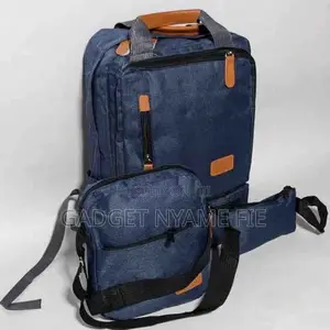 3 Piece Leather Bag Set
