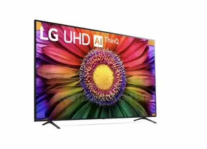 Available Ur80 86 Inch Smart Led Uhd (Black) Tv